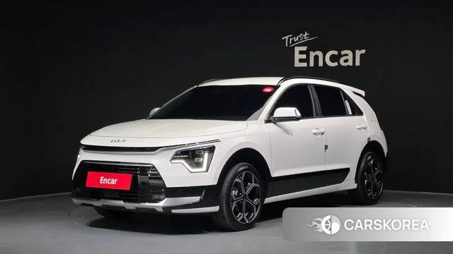 Kia Di Ol Nu Niro 2025 Белый из Кореи