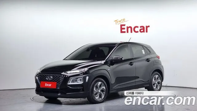 Hyundai Kona Hybrid 2020 Черный из Кореи
