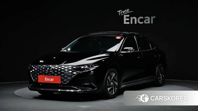 Hyundai The New Grandeur IG Hybrid 2022 Черный из Кореи