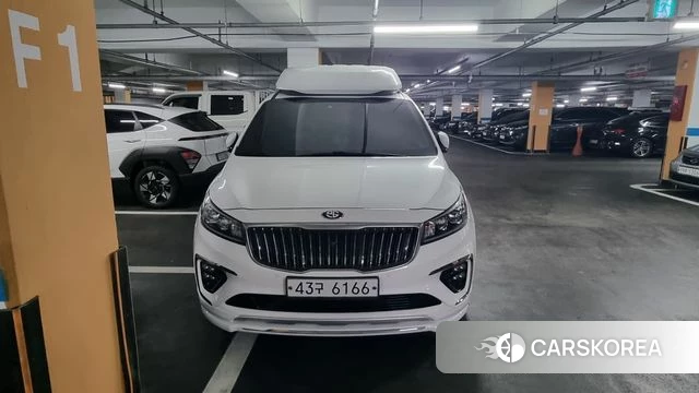 Kia The New Carnival 2019 Белый из Кореи