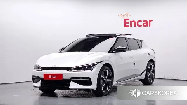 Kia EV6 2023 Белый из Кореи