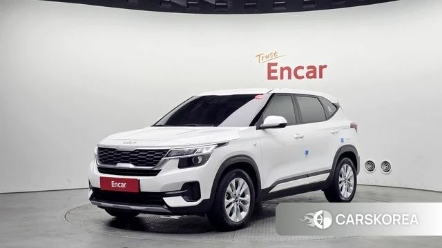 Kia Seltos 2021 Белый из Кореи