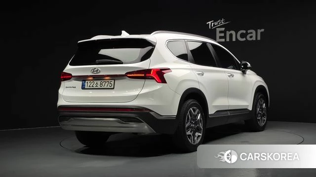 Hyundai The New Santa Fe 2023 Белый из Кореи