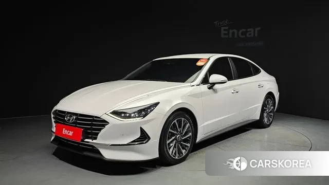 Hyundai Sonata (DN8) 2019 Белый из Кореи