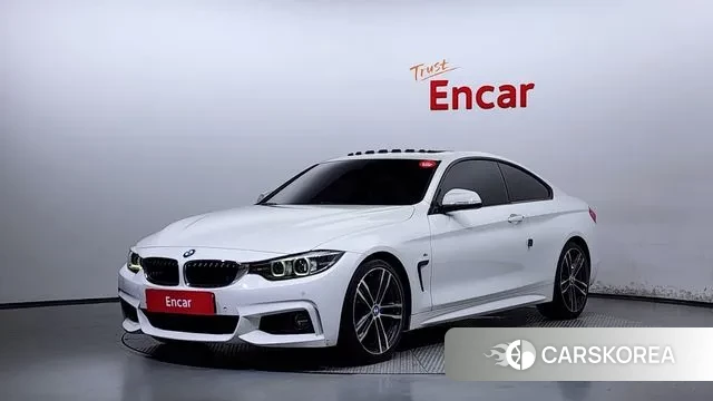 BMW 4 Series (F32) 2018 Белый из Кореи