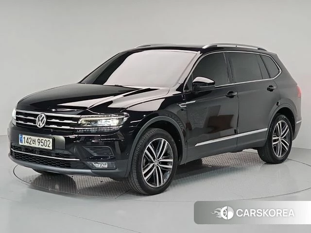 Volkswagen Tiguan Allspace 2020 Черный из Кореи