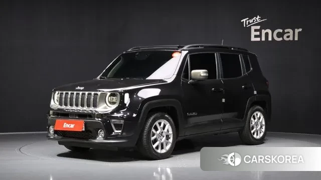 Jeep Renegade 2020 Черный из Кореи
