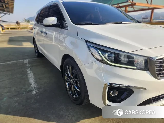 Kia The New Carnival 2020 Белый из Кореи