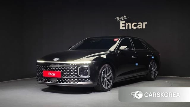 Hyundai Grandeur (GN7) 2023 Черный из Кореи