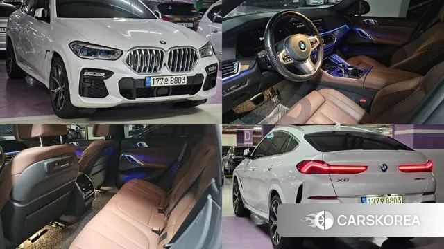 BMW X6 (G06) 2021 Белый из Кореи