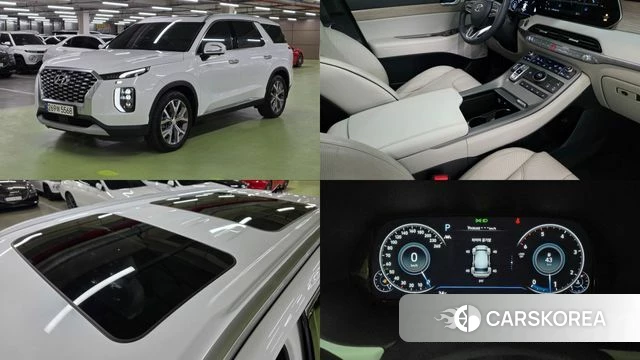 Hyundai Palisade 2021 Белый из Кореи