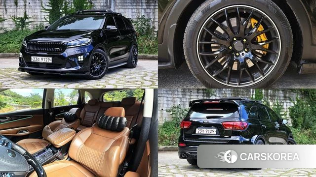 Kia The New Sorento 2018 Черный из Кореи