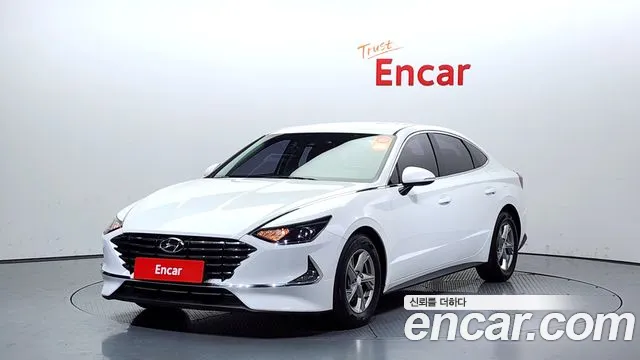 Hyundai Sonata (DN8) 2019 Белый из Кореи