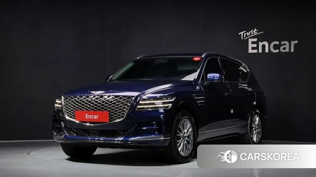 Genesis GV80 2021 Синий из Кореи