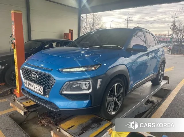 Hyundai Kona 2018 Синий из Кореи
