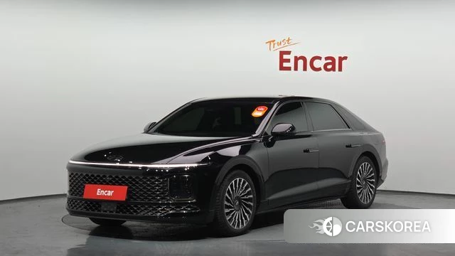 Hyundai Grandeur Hybrid (GN7) 2023 Черный из Кореи