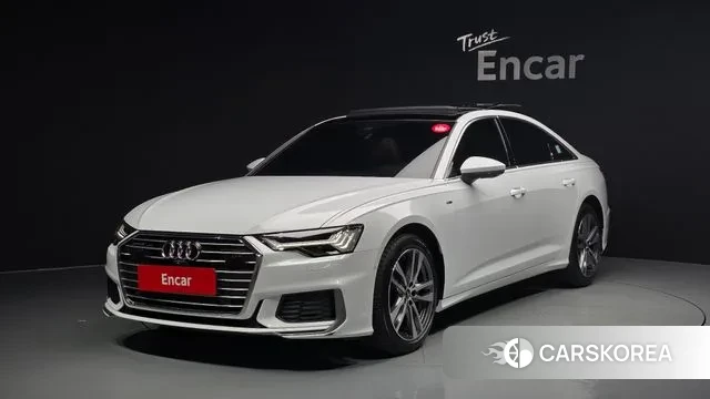 Audi A6 (C8) 2023 Белый из Кореи