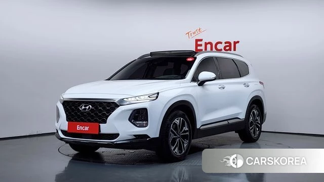 Hyundai Santa Fe TM 2018 Белый из Кореи