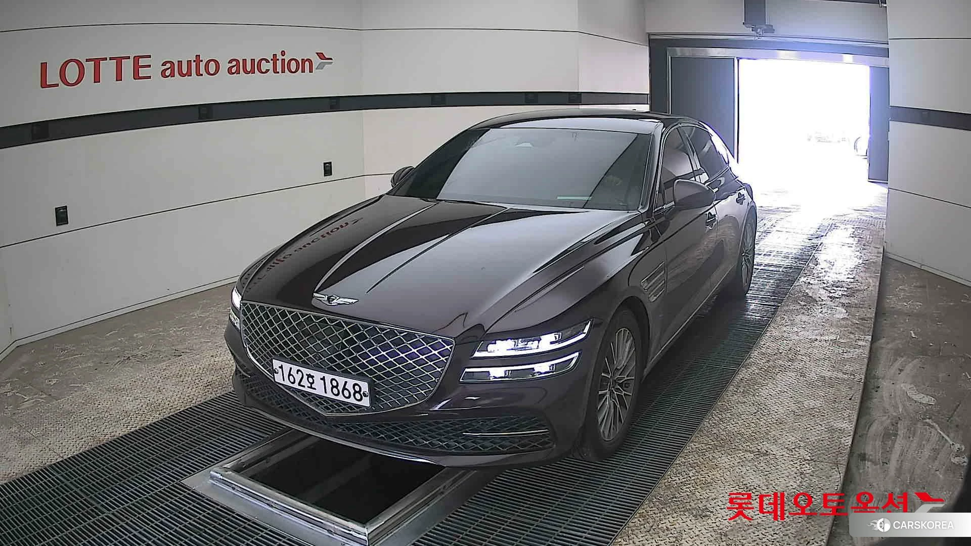 Hyundai G80 2021 Porto Red из Кореи