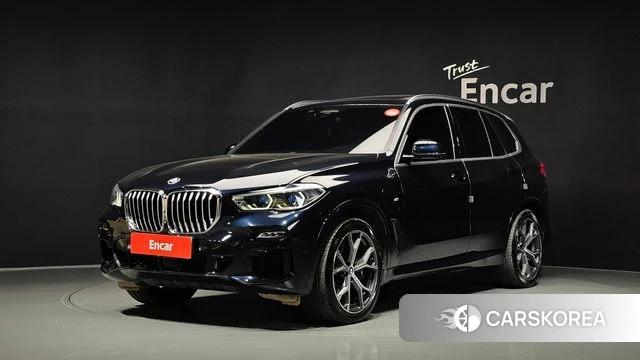 BMW X5 (G05) 2021 Черный из Кореи
