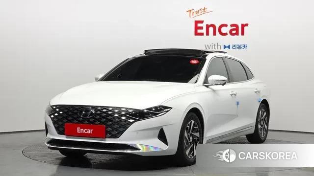 Hyundai The New Grandeur IG Hybrid 2022 Белый из Кореи