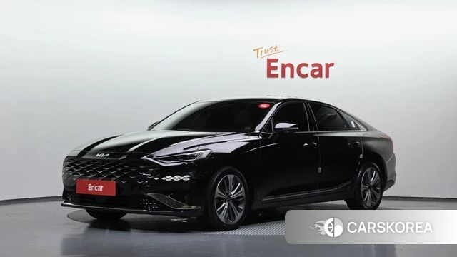 Kia K8 Hybrid 2022 Черный из Кореи