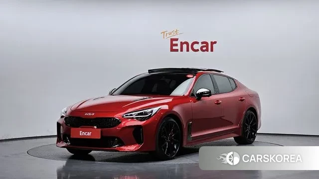 Kia Stinger Meister 2022 Красный из Кореи