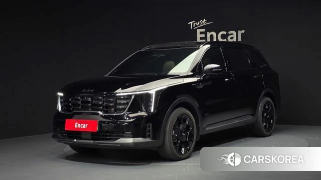 Kia The New Sorento 4th Generation 2023 Черный из Кореи