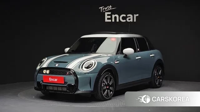 Mini Cooper S 2023 Небесно-голубой из Кореи