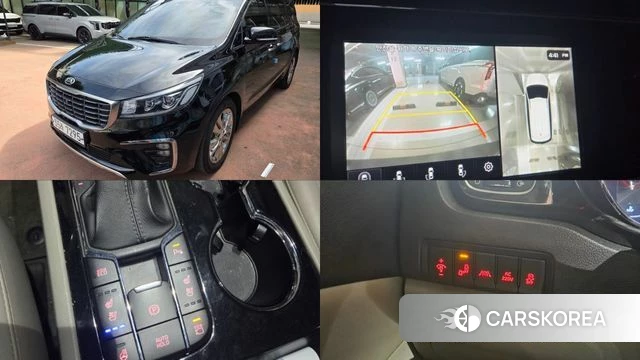 Kia The New Carnival 2019 Черный из Кореи