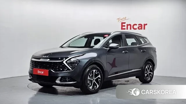 Kia Sportage 5th Generation Hybrid 2023 Серый из Кореи