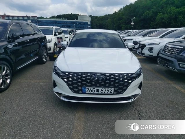 Hyundai The New Grandeur IG Hybrid 2022 Белый из Кореи