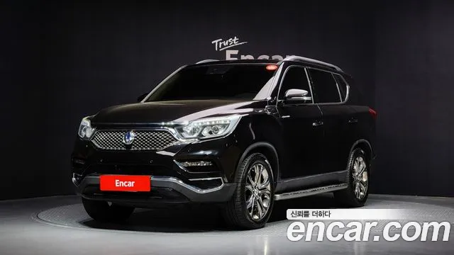 Ssangyong G4 Rexton 2018 Черный из Кореи