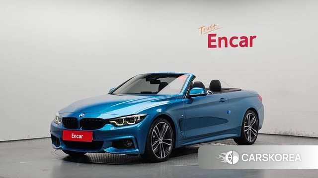 BMW 4 Series (F32) 2018 Синий из Кореи