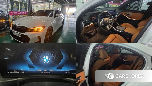 BMW 3 Series (G20) 2022 Белый из Кореи
