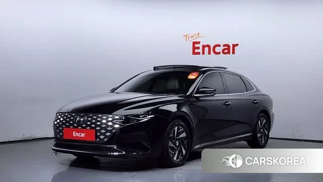 Hyundai The New Grandeur IG Hybrid 2022 Черный из Кореи