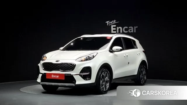 Kia Sportage The Bold 2019 Белый из Кореи