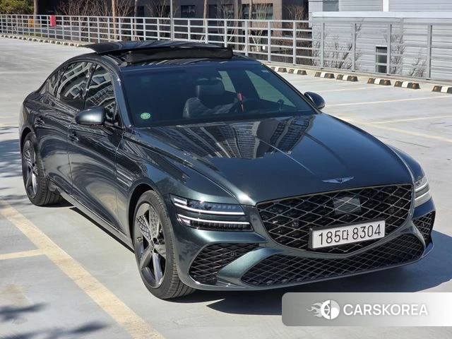 Genesis G80 (RG3) 2024 Темно-зеленый из Кореи