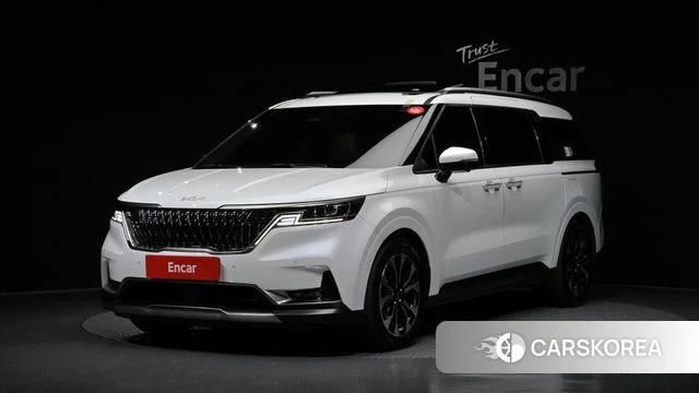 Kia Carnival 4th generation 2023 Белый из Кореи