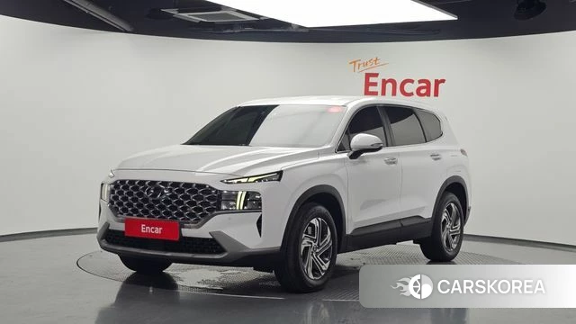 Hyundai The New Santa Fe 2021 Белый из Кореи
