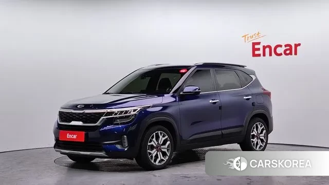 Kia Seltos 2020 Синий из Кореи