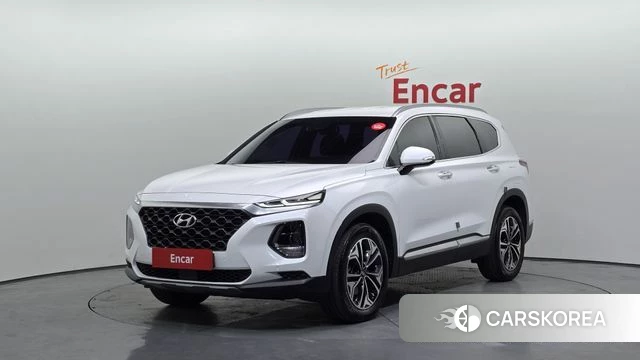 Hyundai Santa Fe TM 2019 Белый из Кореи