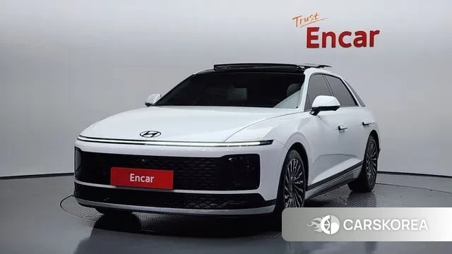 Hyundai Grandeur Hybrid (GN7) 2024 Белый из Кореи