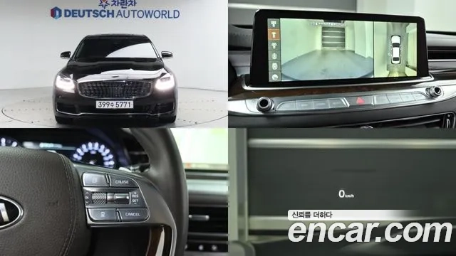 Kia More K9 2021 Черный из Кореи