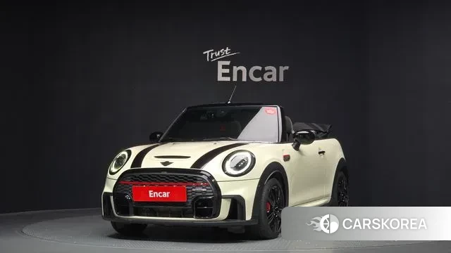 Mini Cooper S Convertible 2021 Жемчужный цвет из Кореи