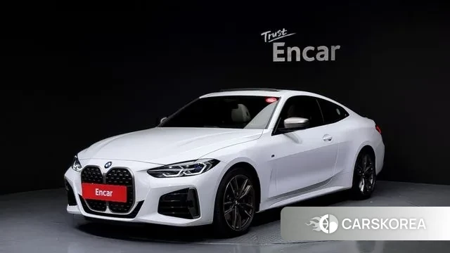 BMW 4 Series (G22) 2023 Белый из Кореи