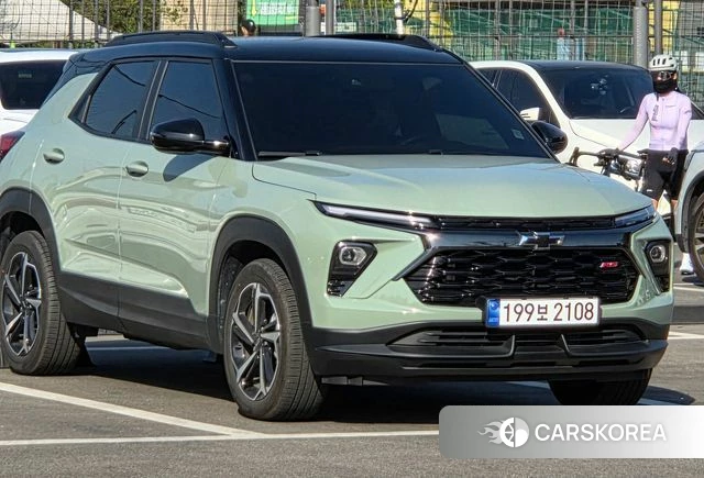 Chevrolet (GM Daewoo) The New Trail Blazer 2023 Светло-зеленый из Кореи