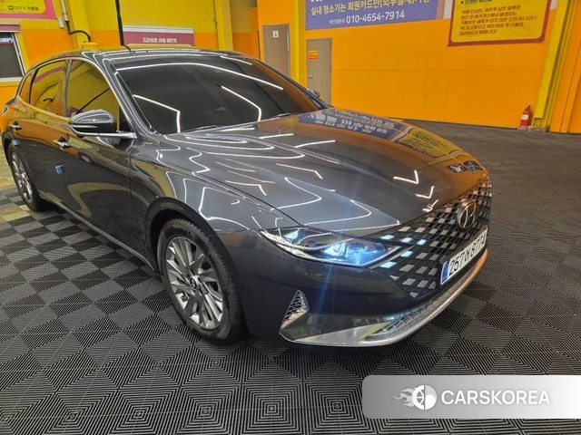 Hyundai The New Grandeur IG Hybrid 2020 Серый из Кореи