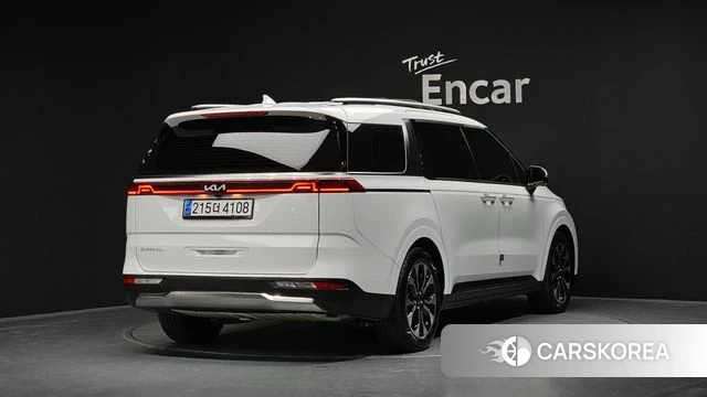 Kia Carnival 4th generation 2023 Белый из Кореи