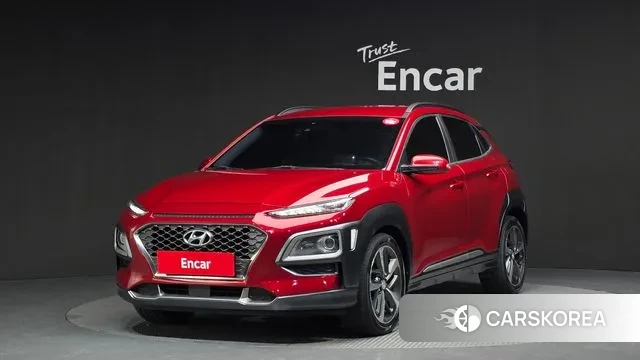 Hyundai Kona 2018 Красный из Кореи